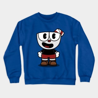 Hello Cuphead Crewneck Sweatshirt